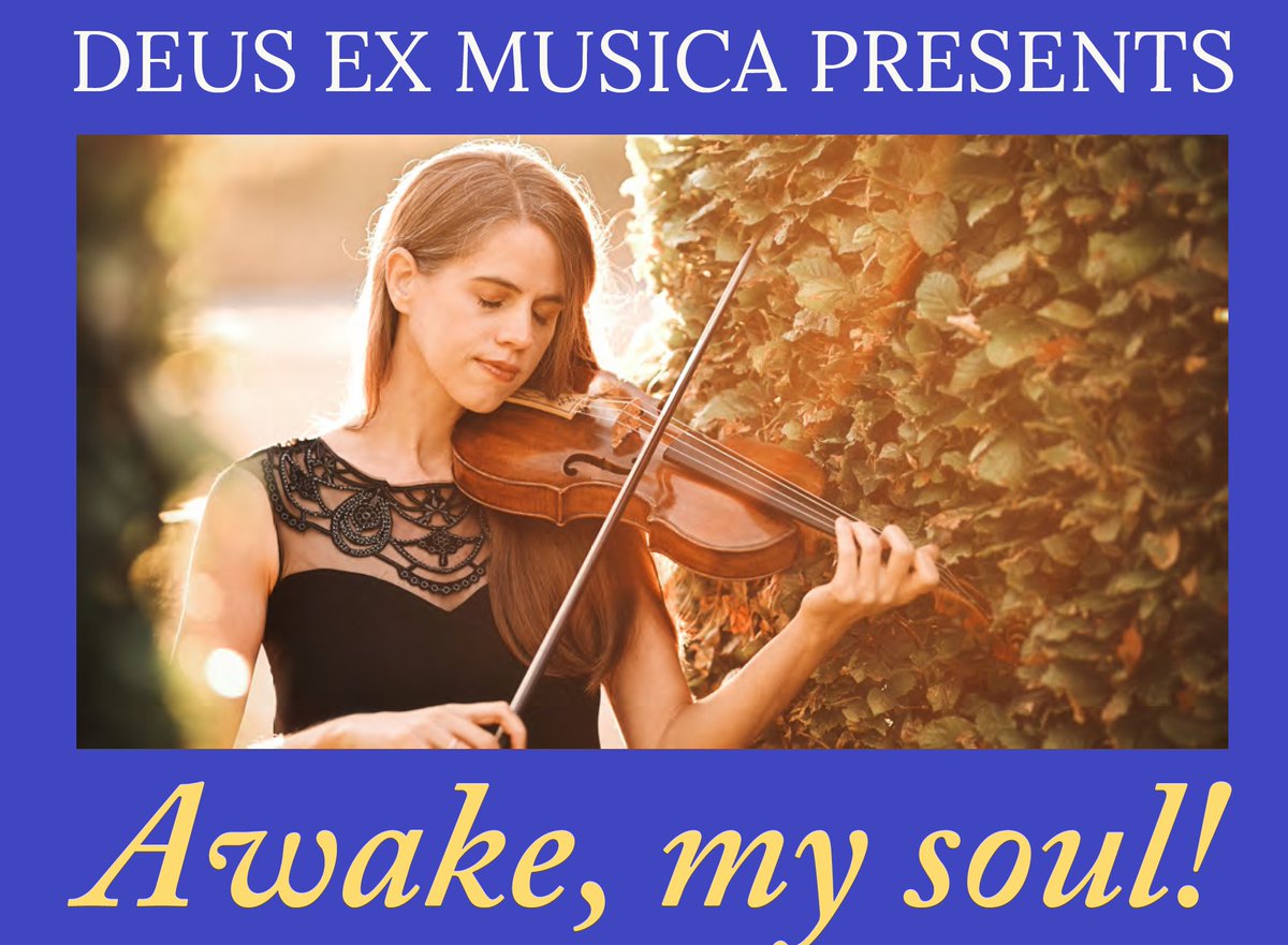Awake My Soul! An Interfaith Musical Exploration of the Psalms. Feb. 6, 18:30 GMT. @StGilesOxford  or  online. Music by <a href="/MichelKMusic/">Michel Klein</a>, Yu Hng Ng, <a href="/DelvynCase/">Delvyn Case</a>, Judith Lang Zaimont. Vn: Emma-Marie Kabanova. Co-sponsored by Oxford Interfaith Forum. Watch at: deus-ex-musica.com/awake-my-soul