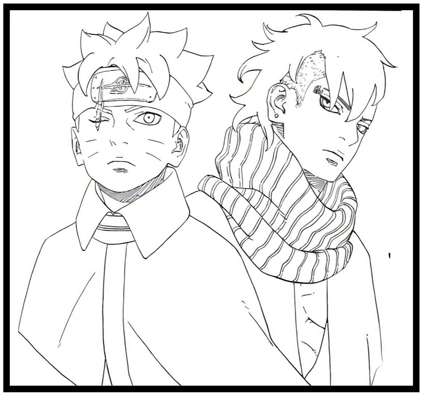 Boruto Coloring Pages  Naruto sketch drawing, Naruto drawings, Coloring  pages