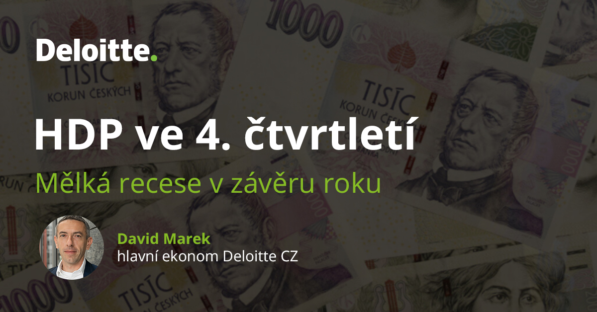 DeloitteCZ's tweet photo. O kolik % se snížilo #HDP v závěru roku? Makroekonomické novinky si pro vás opět připravil @David_Marek, hlavní ekonom #DeloitteCZ. Zjistěte více 🔎 https://t.co/byq2hz6lvR
#makroekonomickenovinky #davidmarek #ekonomika https://t.co/PK3PvFjNOR
