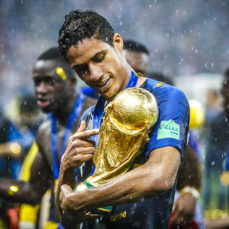 GoalNews's tweet photo. Raphael Varane is set to make a big announcement 🗣