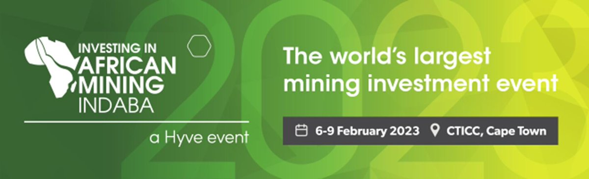 Mintek_RSA's tweet image. Mintek will be at the Mining Indaba from the 6th to the 9th February 2023. Get in touch with the Mintek team at the SA Pavilion (CTICC A40) to explore how Mintek can support your metallurgical project development.

#MintekSolutions
#InvestingSA
#SAMining
#MiningIndaba