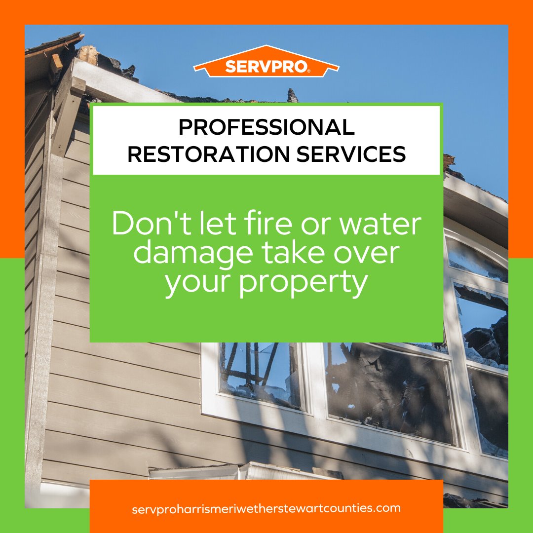 Don't let fire or water damage take over your property 🙌

We understand that fire and water damage can be overwhelming, and that's why our team is here to help you restore your property to its pre-loss condition quickly and efficiently. 👌😊