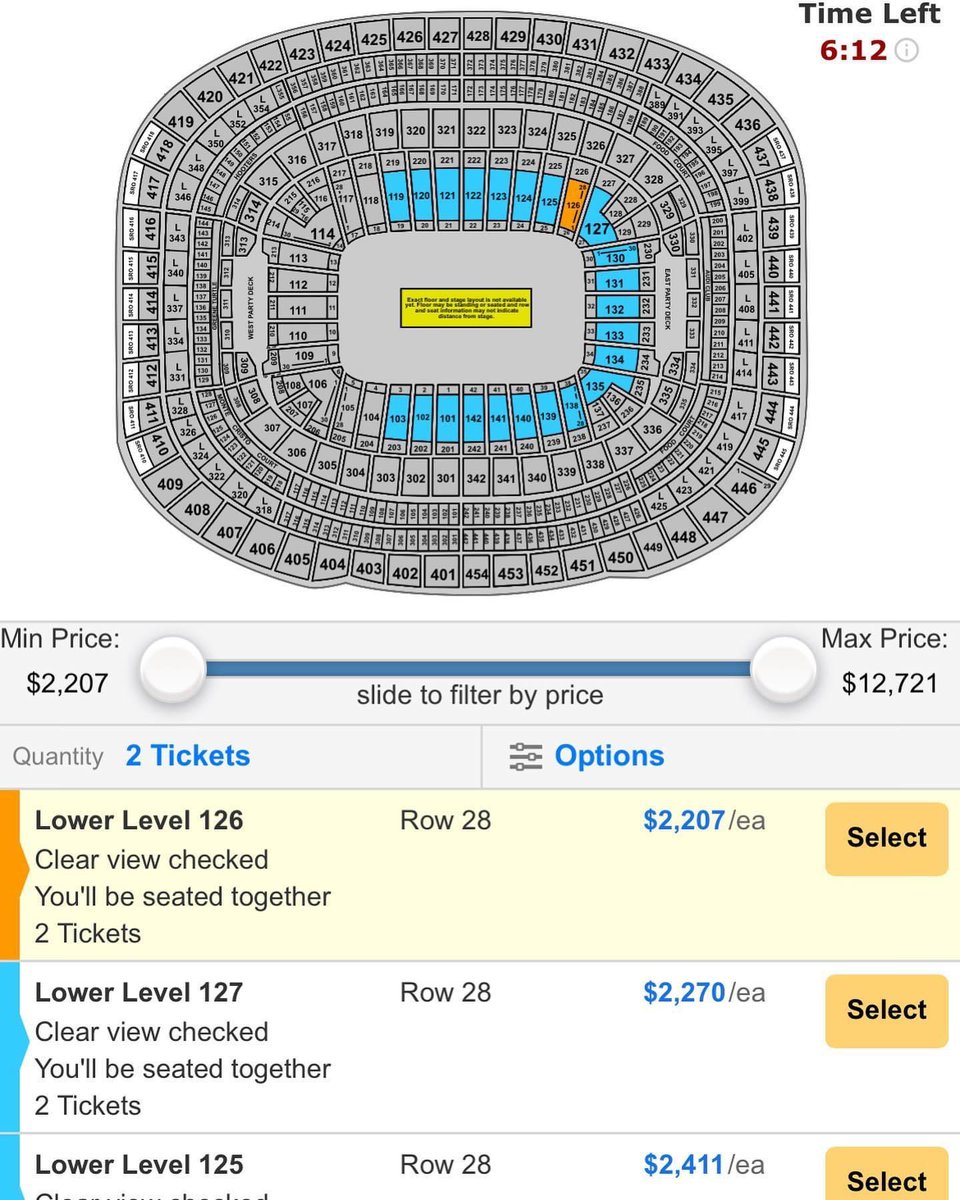 So lower level tickets for <a href="/Beyonce/">BEYONCÉ</a> are 2k minimum. I’ve never seen a concert worth 4K. Have you?