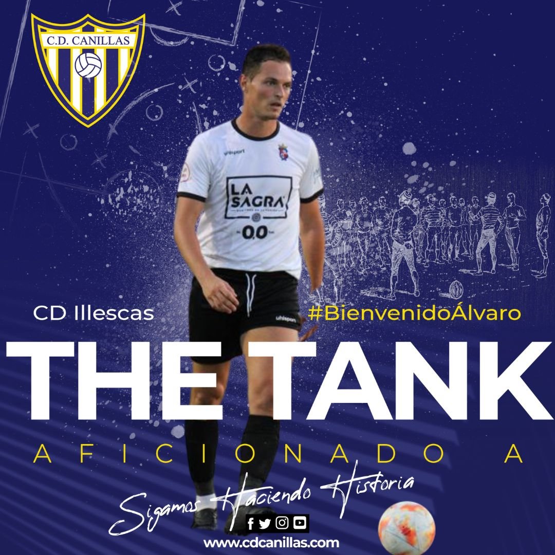 CDCanillas's tweet photo. 🆕 ¡@cg_alejos se refuerza en el mercado invernal con dos nuevos jugadores!

💙 Damos la bienvenida a @MiguelYuste10 y @AlvaroSnchez4, que llegan de @AtcoTordesillas y CD Illescas, respectivamente

🤩 ¡Estamos deseando veros sobre el verde!

#SigamosHaciendoHistoria🤍💙 https://t.co/jPdOPuAA5B
