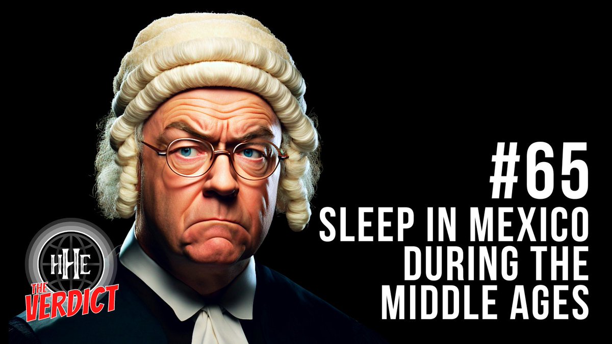 HHEPodcast's tweet photo. New episode! It’s the verdict and Pete and Ryan share the results of the The Dream Herb experiment. Did their dreams become more vivid? And what did Judge Dersley think of it all?
https://t.co/x72PgK3t4F
#hhepodcast #sleep #aztex #maya #mexico https://t.co/prxwDdmmAN