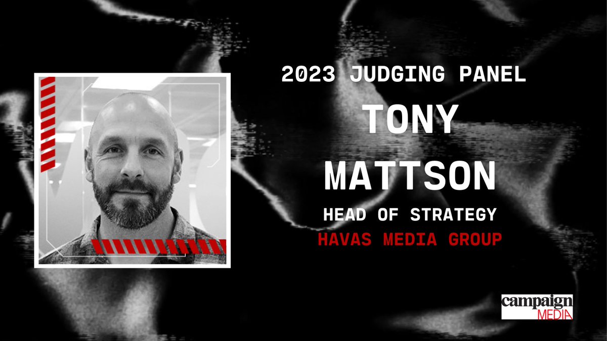 Our very own @Tony_Mattson is judging at this year's @Campaignmag Media Awards – good luck to all entrants. #awardsjudging #awards2023 #mediaawards #judging