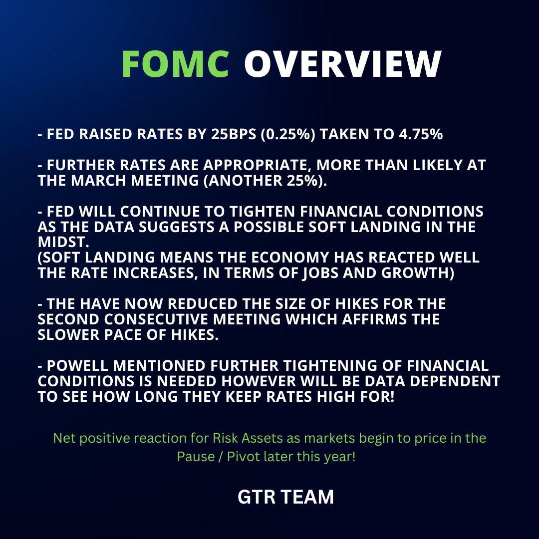 #FOMC #recession $GTR