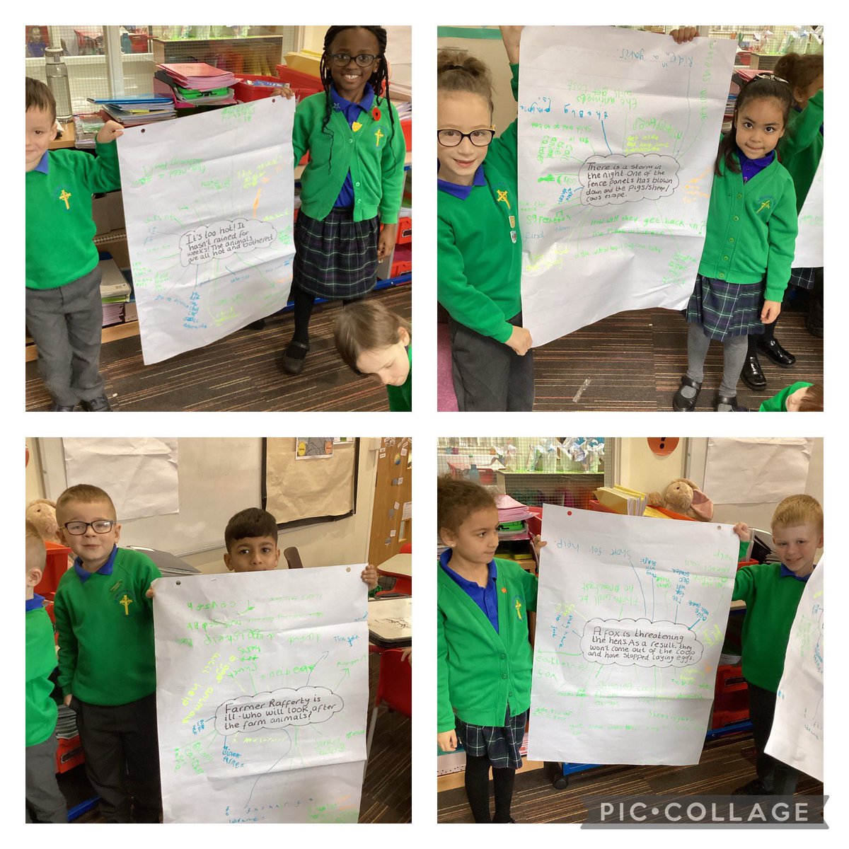 STPClass12HH's tweet image. We have explored different issues which could occur on our farm and planned some ideas on how to overcome them @stpatsrochdale @STOC_CAT