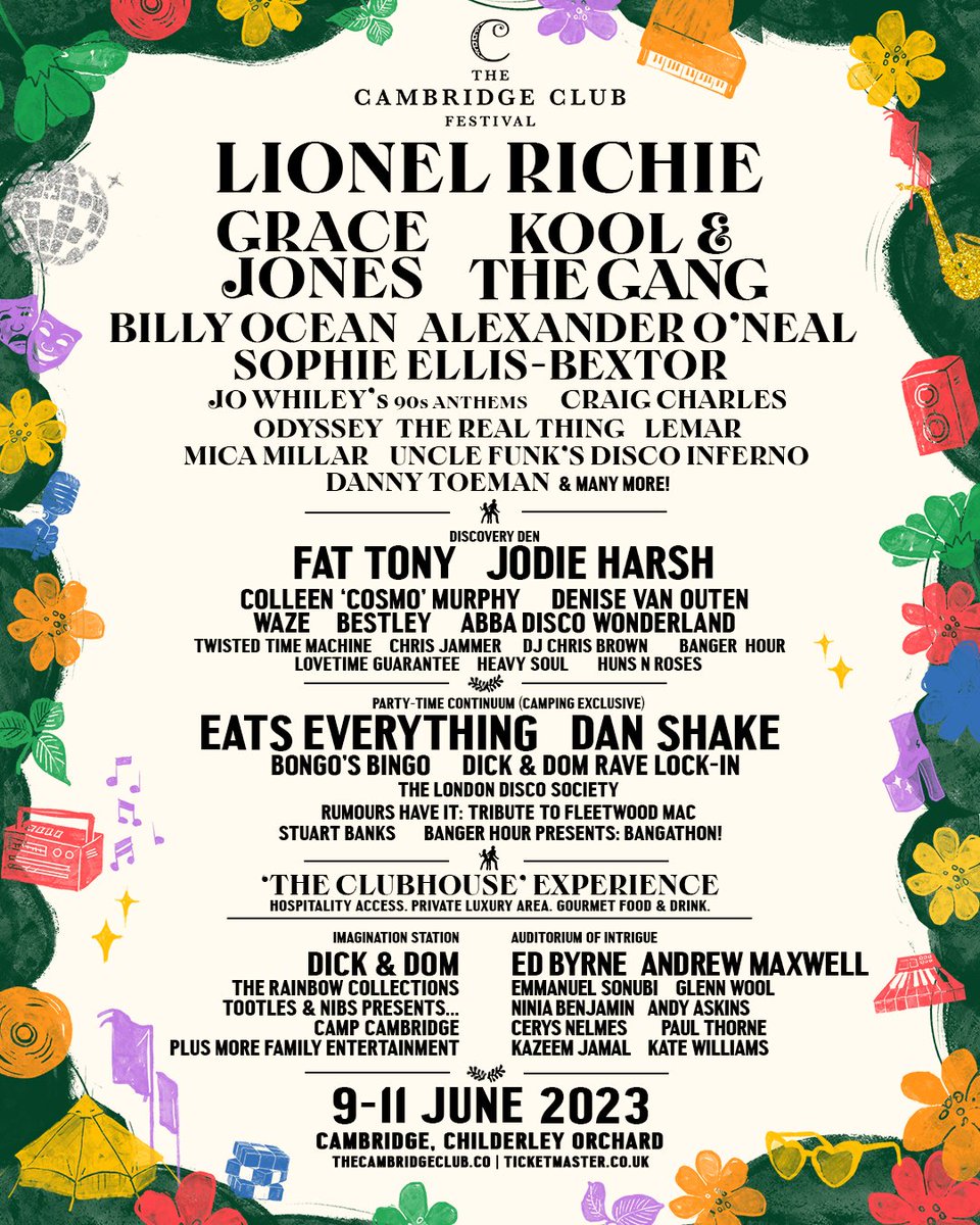 cambridgeclubuk's tweet photo. Our PHASE 2 LINEUP has arrived… 🎉

Like &amp; retweet this post for your chance to WIN 4x Premium Ticket Upgrades 🥂😎

R&amp;B icon @AlexanderO_Neal  will be funking up the stage 🎙 

PLUS British soul royalty @realthinguk are joining the bill 🔥 

Winner announced 10/2/22 https://t.co/63p92nGL0e
