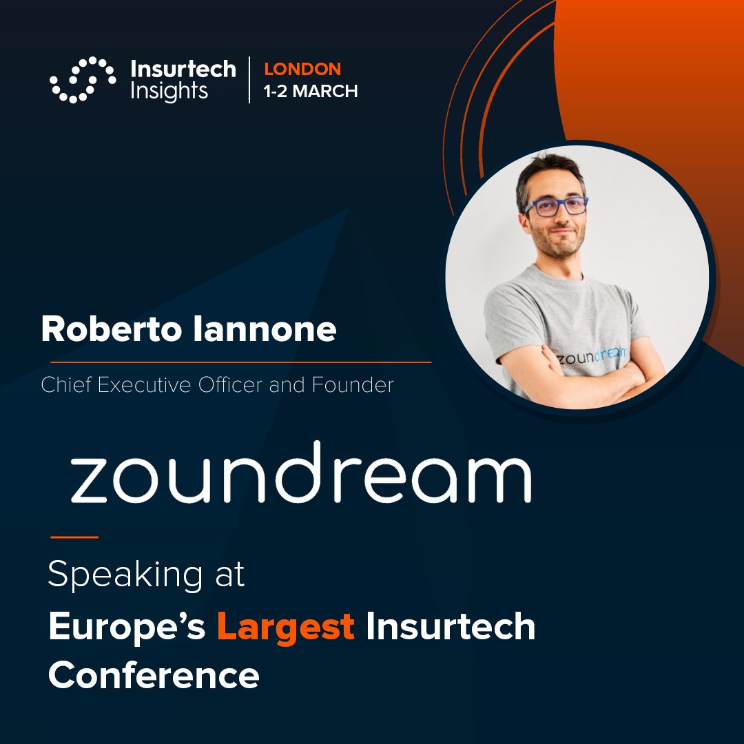 Zoundream (@zoundream) on Twitter photo Excited to have our CEO speak at Europe's largest Insurtech Conference next month! Who will be there?!
<a href="/ITI_Insurtech/">Insurtech Insights</a> #Insurtech #innovation_startups Excited to have our CEO speak at Europe's largest Insurtech Conference next month! Who will be there?!
<a href="/ITI_Insurtech/">Insurtech Insights</a> #Insurtech #innovation_startups