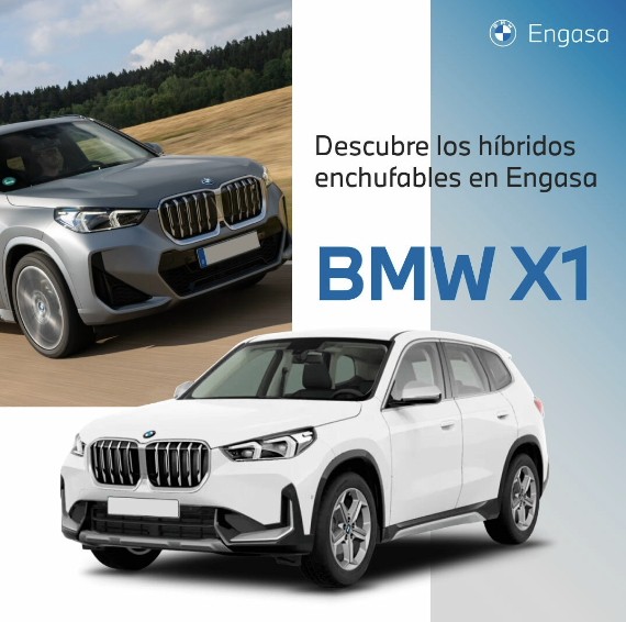 El #BMWX1 híbrido enchufable ofrece numerosas ventajas 👇🏼

🚗 Mayor #autonomía.
🚗 Mayor 𝗲𝗳𝗶𝗰𝗶𝗲𝗻𝗰𝗶𝗮 en ciudad
🚗 Mejora del 𝗿𝗲𝗻𝗱𝗶𝗺𝗶𝗲𝗻𝘁𝗼 y la 𝗽𝗼𝘁𝗲𝗻𝗰𝗶𝗮.
🚗 Más flexibilidad

Descubre más en 👉🏼bit.ly/3kXBh2t
