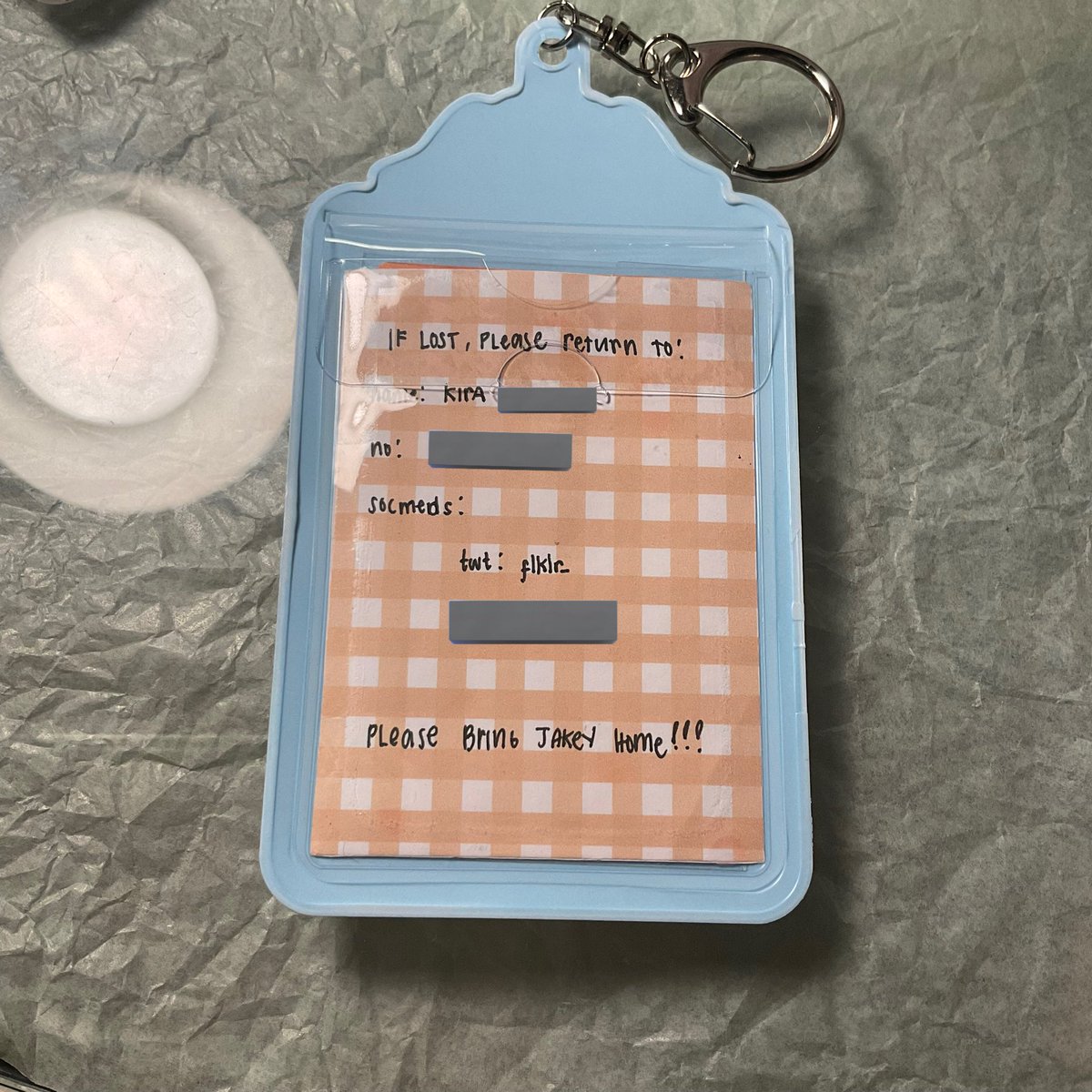 the front:                                                   the back: