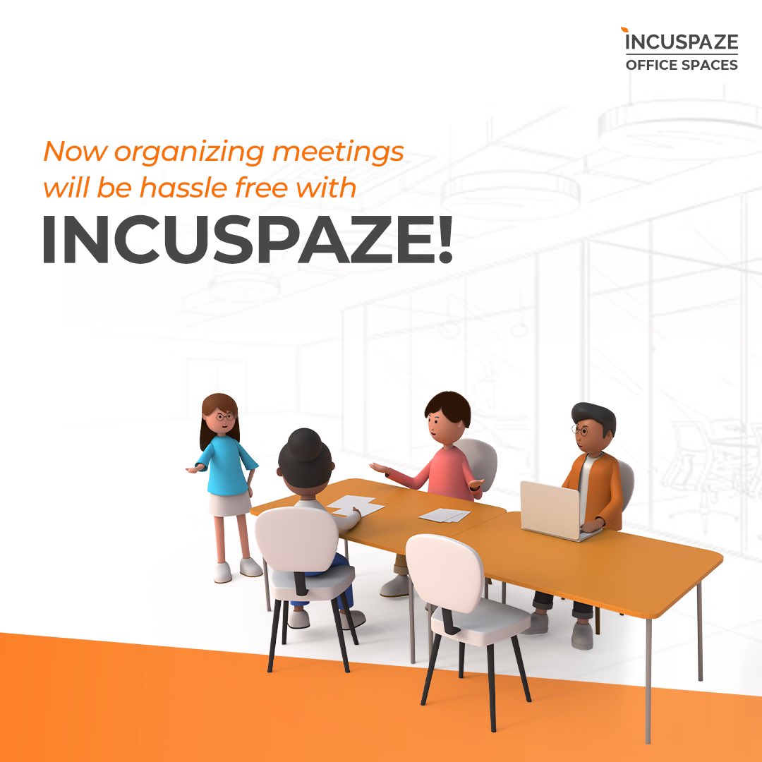 incuspaze's tweet image. Collaborate, Convene, and Accomplish!
Experience world-class amenities and infrastructure by Incuspaze.
Book your meeting rooms today!
.
Call us at +91-9930662621 ☎️
.
#Incuspaze #MeetingRooms #EnterpriseSolution #Coworking #Managedoffice #ManagedOfficeSpaces #OfficeSpaces