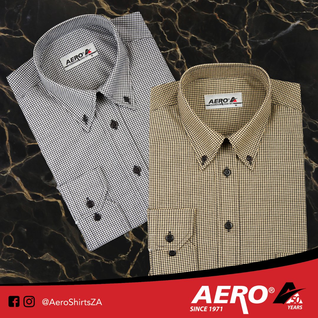 aeroshirts's tweet photo. Take Aero Shirts fine check patterns in neutral colours to work with you.
Find a shop in your area that stocks Aero Shirts by visiting https://t.co/MvqnmLrHfH
#aeroshirtsza #mensclothing #shirt #mensfashion #Shirts #menswear #checkshirts https://t.co/iyisF7pEPb