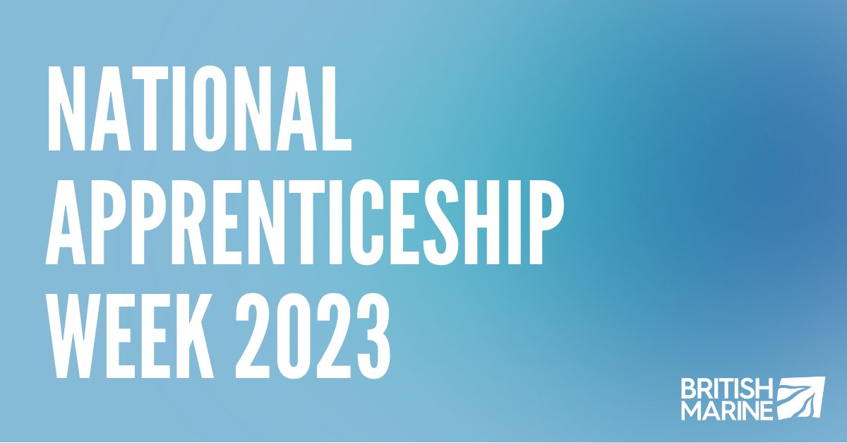 britishmarine's tweet photo. National Apprentice Week is taking place between the 6-13 of February. 

Follow us next week for tips, advice, and in-depth articles about marine apprenticeships. 

 Don’t forget to like and share. 

#NAW2023 https://t.co/nzWeDPenWa
