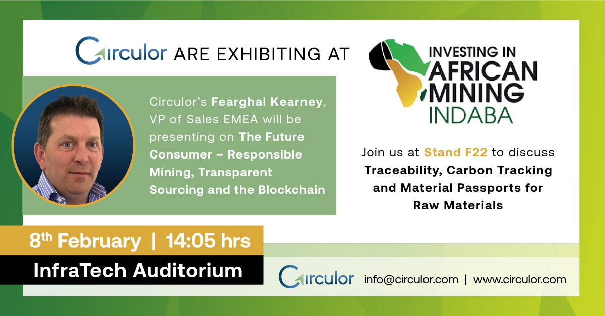 dougj_p's tweet photo. Traceability &amp; transparency: two words that define responsible mining, discussed by @KearneyFA The African @MiningIndaba  on Feb 8th! Be there to delve into all things blockchain &amp; minerals. 

#MiningIndustry #AfricaMining #InvestInAfrica #Africadevelopment #Investments https://t.co/G6a3N6aQUW