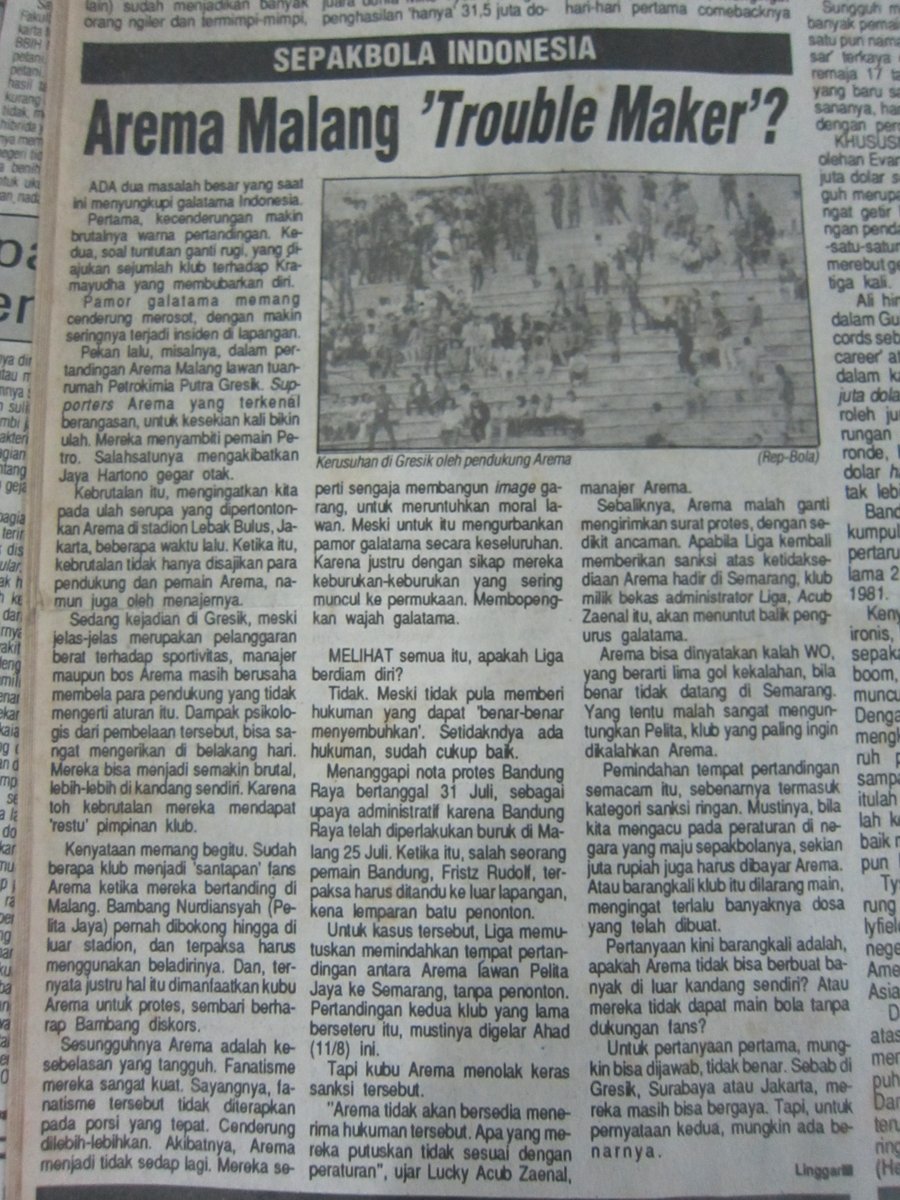 sekali lagi, Arema (KR, 1993)