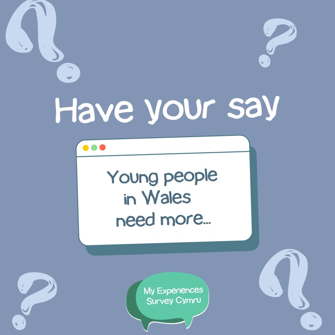 Centre for Population Health (@centrepophealth) on Twitter photo My Experiences Survey Cymru is a survey for 16-18-year-olds living in #Wales to tell us about their experiences.
This survey will help to improve understanding of what help and support young people find most beneficial.
ncphwr.org.uk/portfolio/my-e… @Researchwales <a href="/PublicHealthW/">Public Health Wales</a> My Experiences Survey Cymru is a survey for 16-18-year-olds living in #Wales to tell us about their experiences.
This survey will help to improve understanding of what help and support young people find most beneficial.
ncphwr.org.uk/portfolio/my-e… @Researchwales <a href="/PublicHealthW/">Public Health Wales</a>
