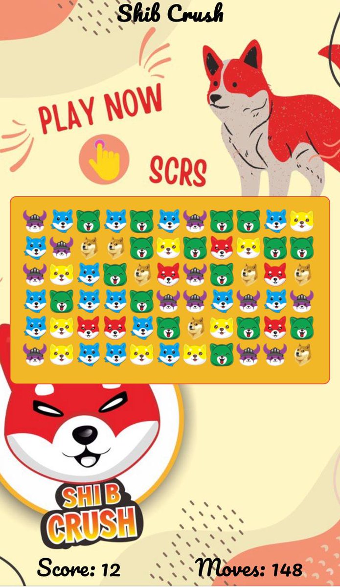 ShibCrush's tweet photo. We are currently submitting ShibCrush Game on Apps Store &amp; Play Store, in few days launch!
https://t.co/RwpKxtu1Q3
#Ethereum #ShibCrush #Srcs #games https://t.co/ed6fUw8SO6