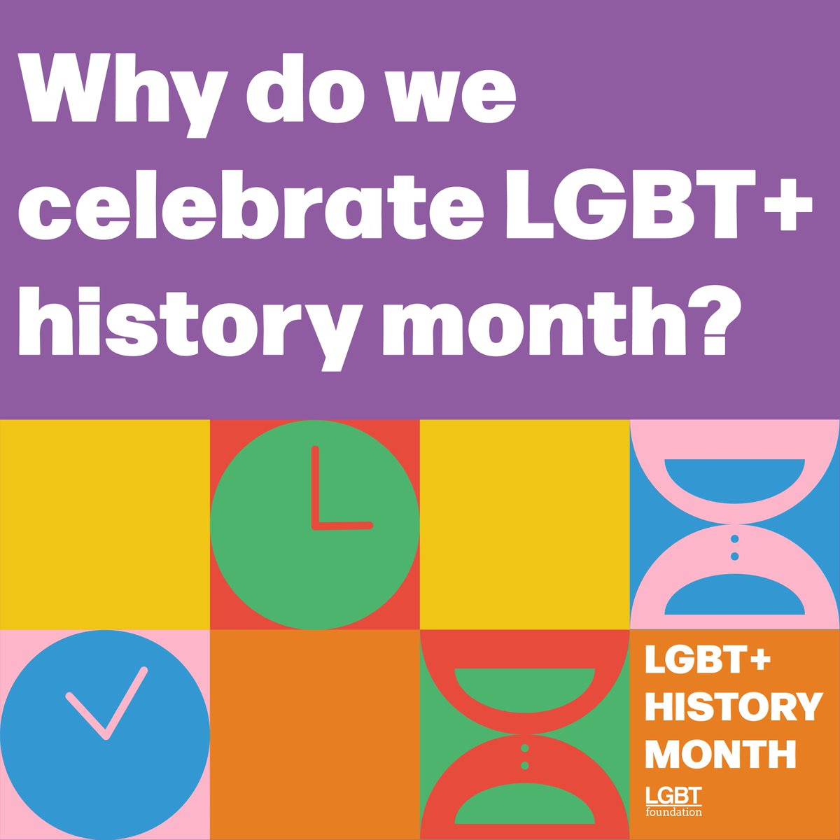 LGBTfdn's tweet photo. Why do we celebrate LGBT History Month? 

This LGBT History Month, we’re bring you the facts about this important celebration of LGBTQ+ lives, past and present. 

Tell us why you celebrate LGBT History Month in the comments below! 💭 https://t.co/dHpdeecku2