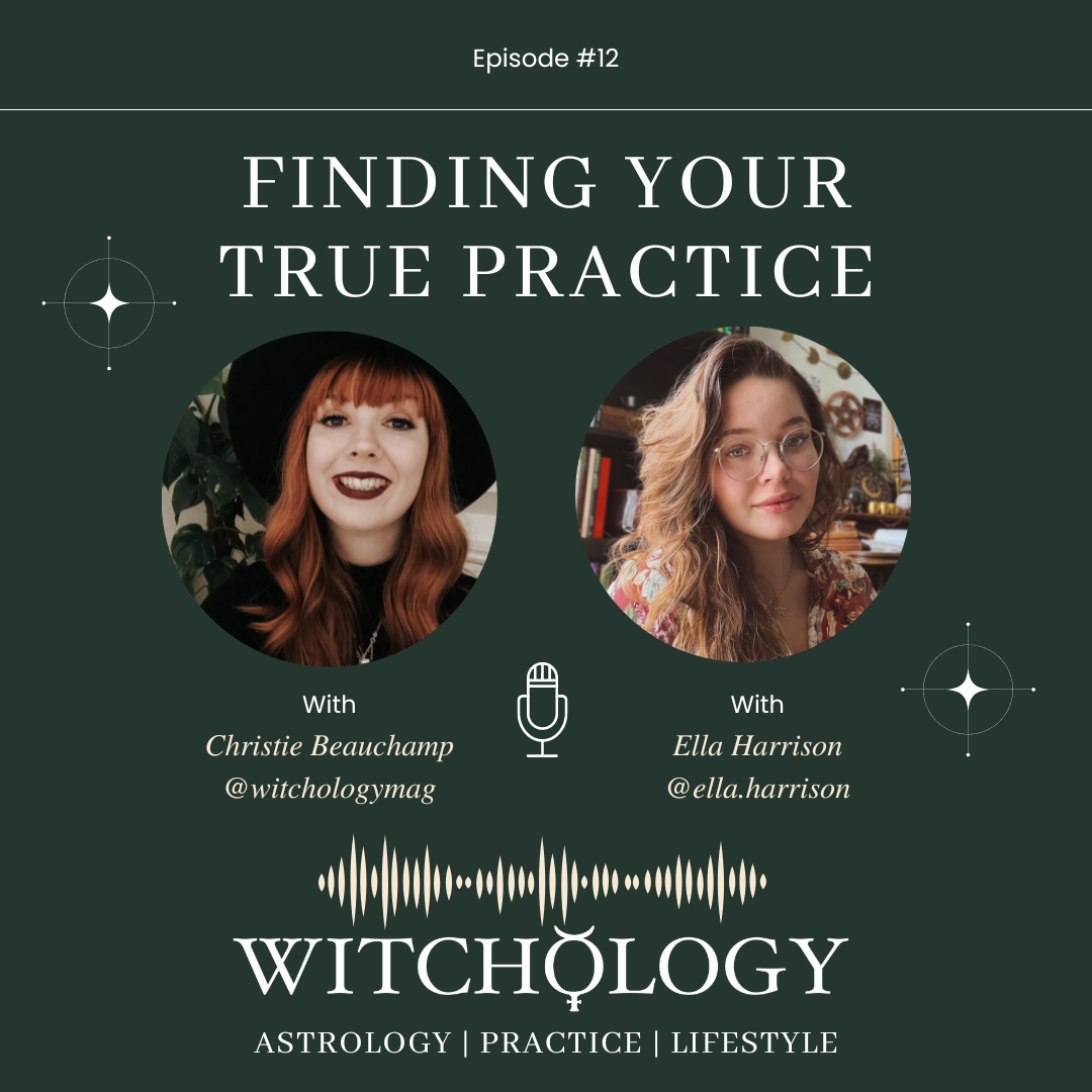 ✨Episode 12✨
We're back this week with episode 12 of the Witchology Podcast! 
This week's guest is the lovely Ella Harrison! This week we are talking about finding your true practice on your path with witchcraft, and how your practice might change over the course of your jou...