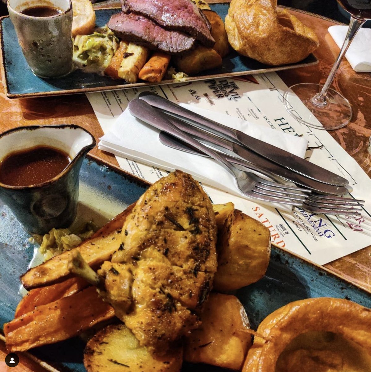 HeidiBalham's tweet photo. A gentle reminder that we have our £15 roast sale starting on Sunday. All roasts £15 every Sunday in February. Make sure you book your table in advance as it’s going to be a busy one 😘 https://t.co/DcyHeryIJU