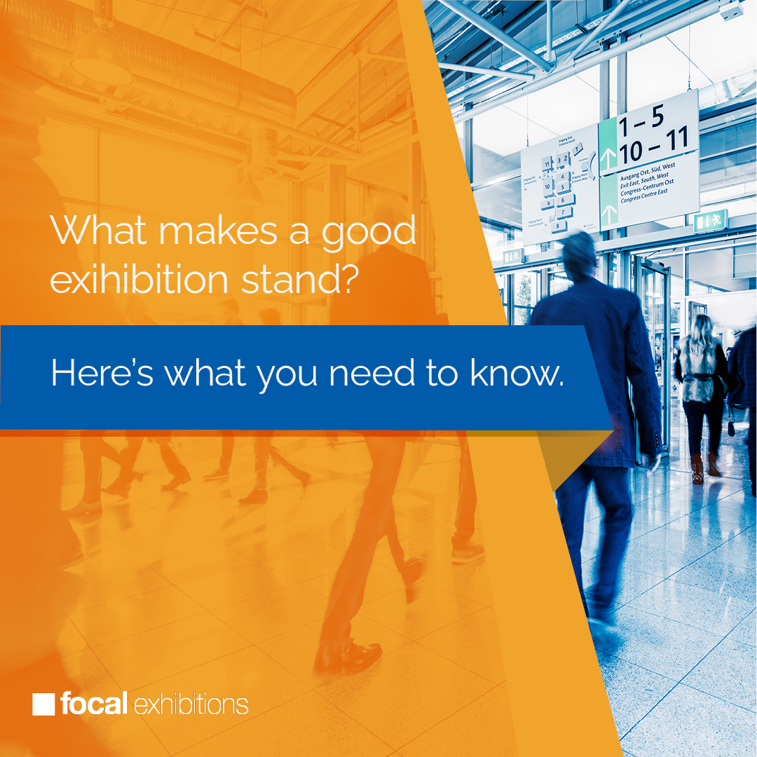 6 Factors that make a good exhibition stand: 

✅Clear concept briefs

✅Overall targets

✅Lead capturing and follow-ups

✅Engagement techniques

✅Staff

✅Promotions and exclusive offers