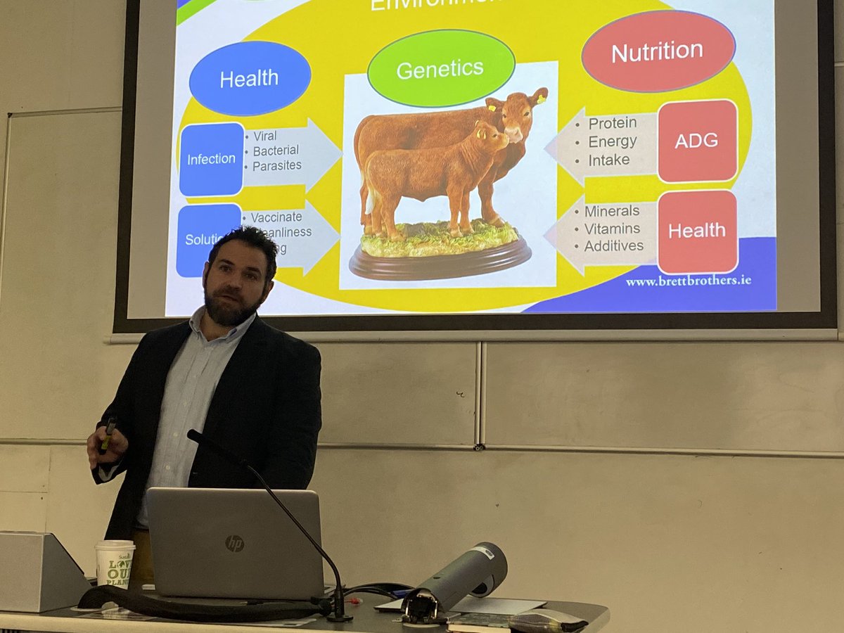 Delighted to be asked to present the Feed and Tillage Industry to 4th Years <a href="/ucdagfood/">UCD School Ag & Food</a>  Our Ruminant Support Specialist David <a href="/RSSDavidLaw/">David Lawrence</a> and Nutritionist Heather <a href="/peppard_heather/">Heather Peppard</a> are back in the Ag Building <a href="/PallasTb/">Tommy Boland</a> <a href="/IGFAie/">Irish Grain and Feed Association</a> <a href="/IrishSeedTrade/">Irish Seed Trade</a>