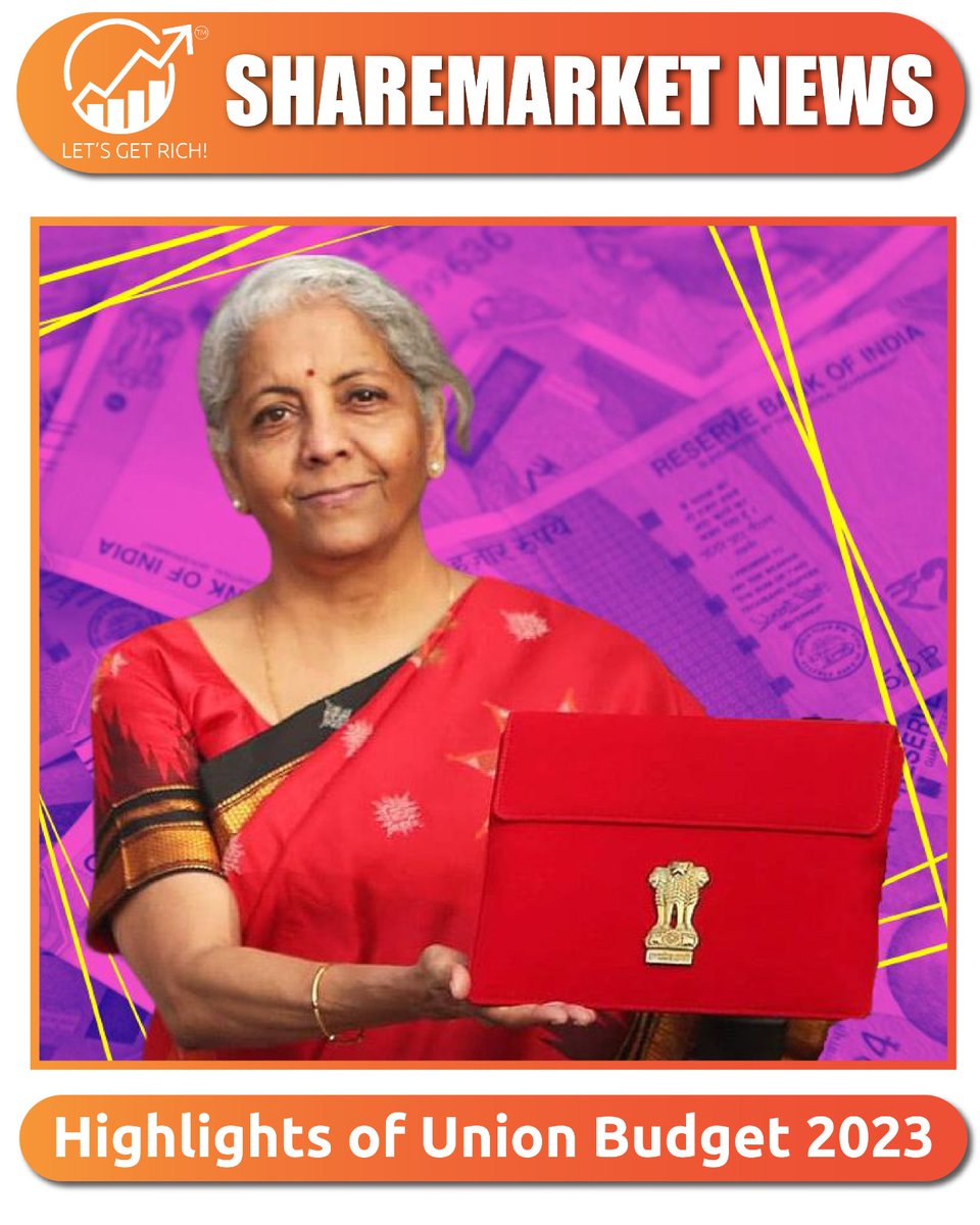 smvvedu's tweet photo. Here are the highlights of Union Budget 2023 part 1.
.
.
To stay tuned on the final verdict follow us on our socials
.
.
#UnionBudget #UnionBudget2023 #Budget2023 #budget #indianeconomy #NirmalaSitharaman #IncomeTax #incomestreams #NewTaxRegime #tax
#stockmarketindia https://t.co/kN95irRdYk