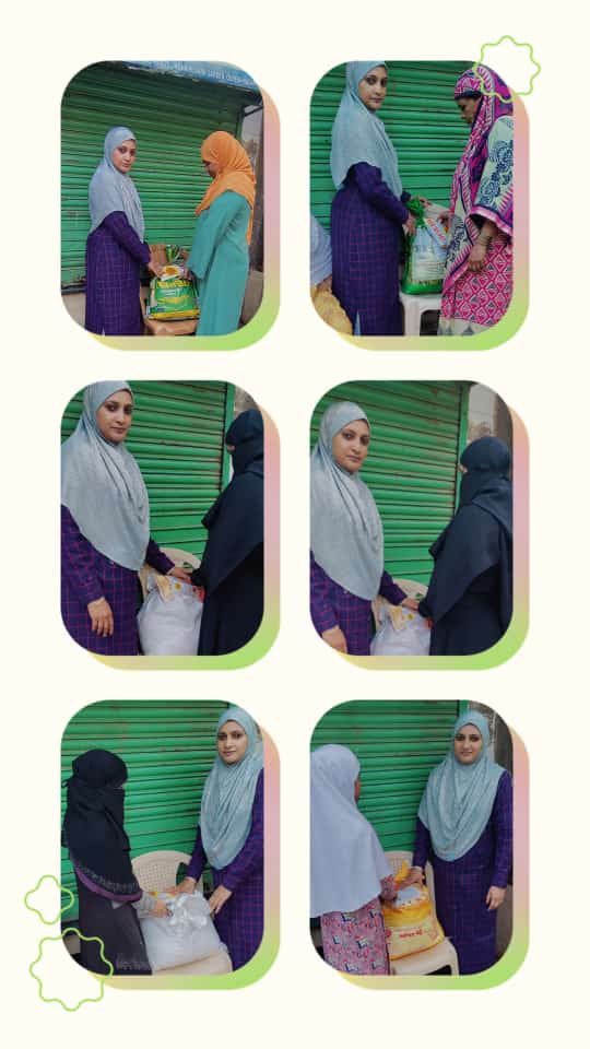 reshma_momin's tweet photo. Distribution of Ration Packet  @ Reshma Momin @ Quresh Nagar Women Welfare Society https://t.co/rwL90FTmna