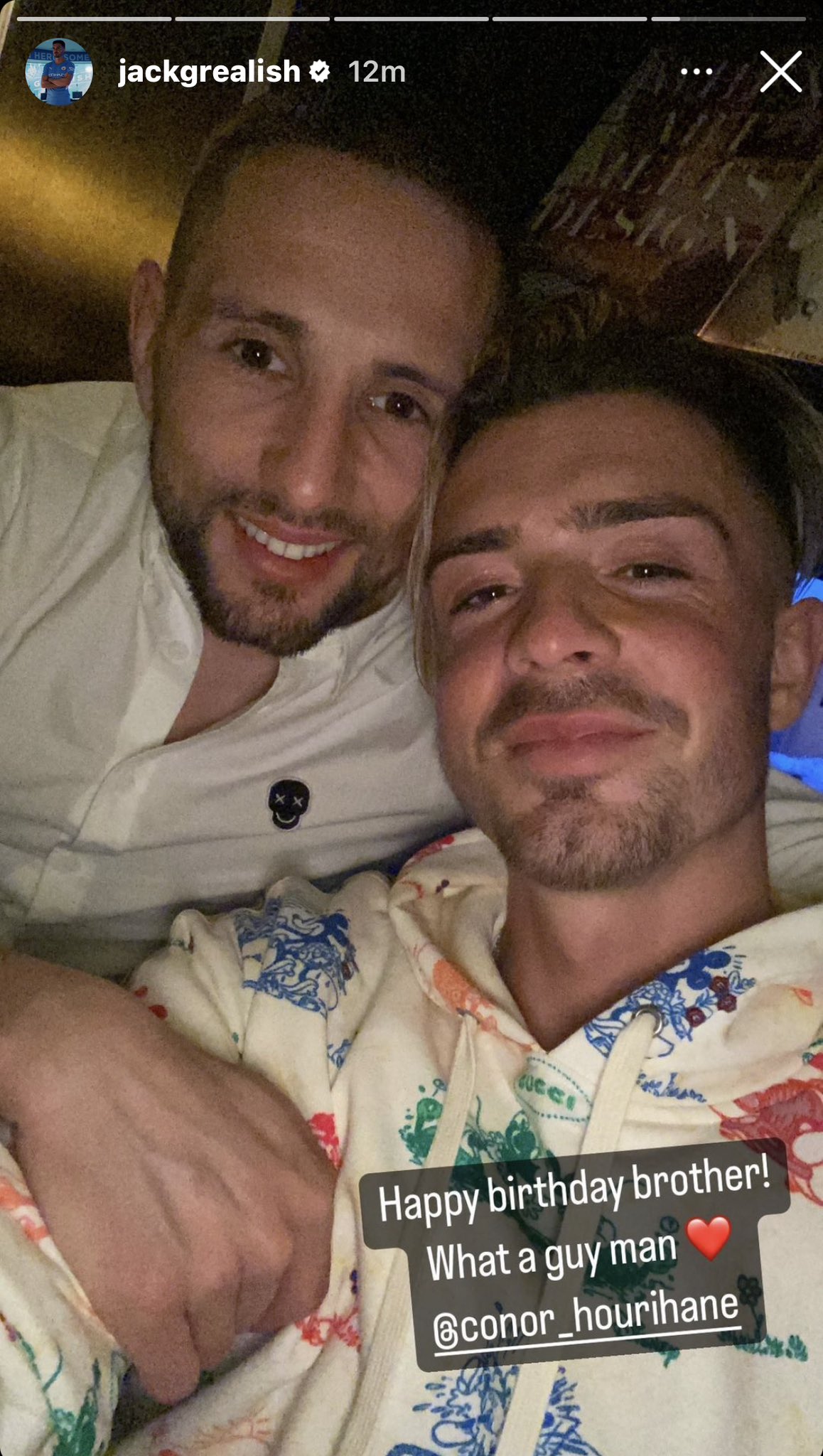 [Instagram Story] 020223  Happy birthday brother! 
What a guy man   