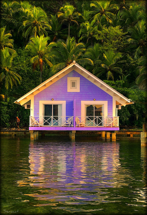 Over the Water, Beach Cottage, Brazil #OvertheWater #BeachCottage #Brazil bobbimorton.com