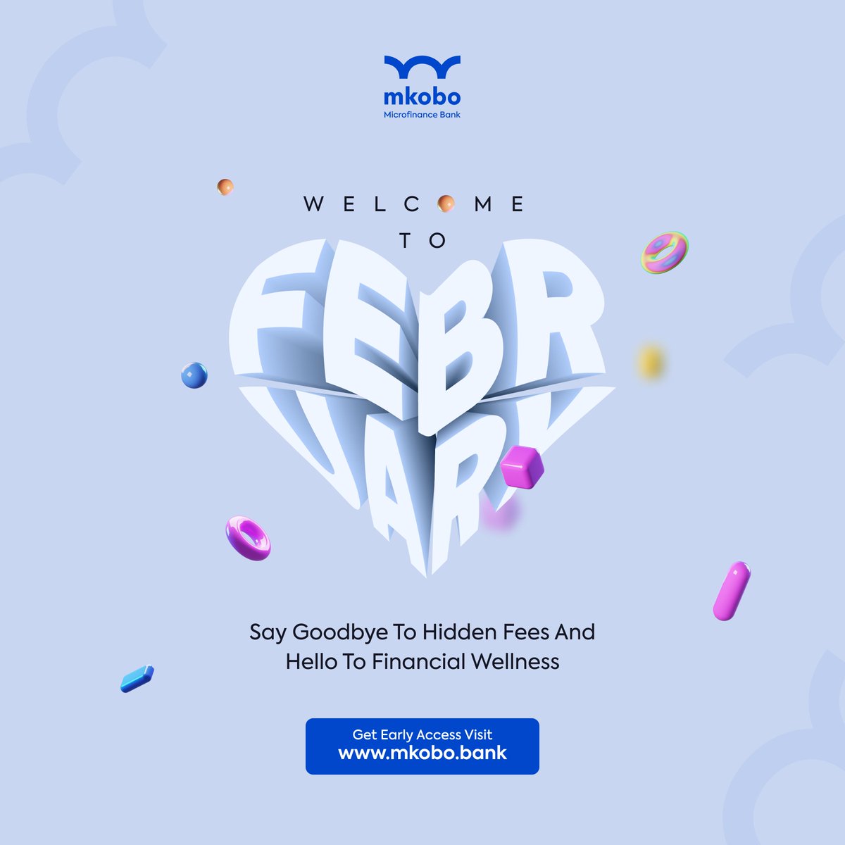 mkobobank's tweet photo. Happy New Month 😎
Time to say goodbye to hidden charges and hello to financial wellness.
Find our more on - https://t.co/8A2EaMJvli
#mymkobo #financialwellness #EarnedWage #financialwellness #fintech #EarnedWageAccess #EveryKoboCounts #FairplayBanking #SalaryAdvance #Payday https://t.co/NGY2h6TjMs