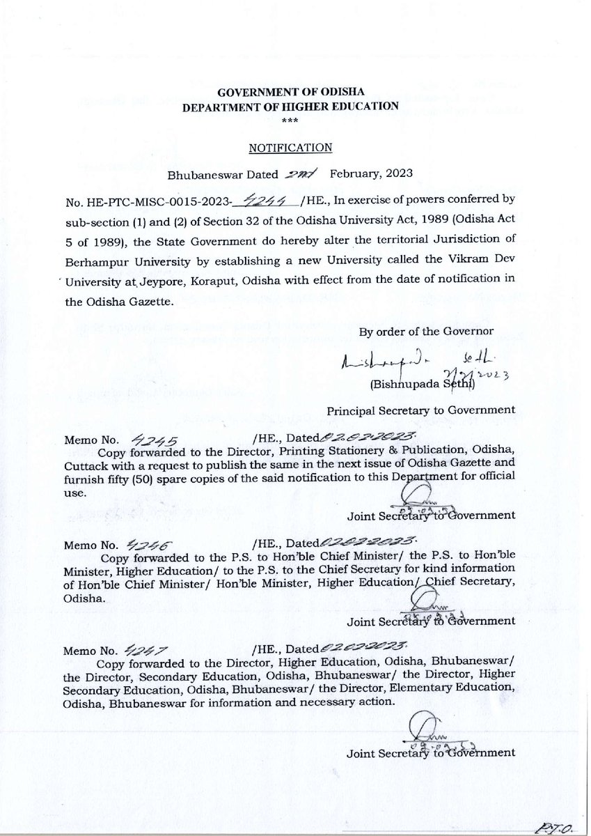 Higher Education Department, Govt. of Odisha 🇮🇳 tweet media