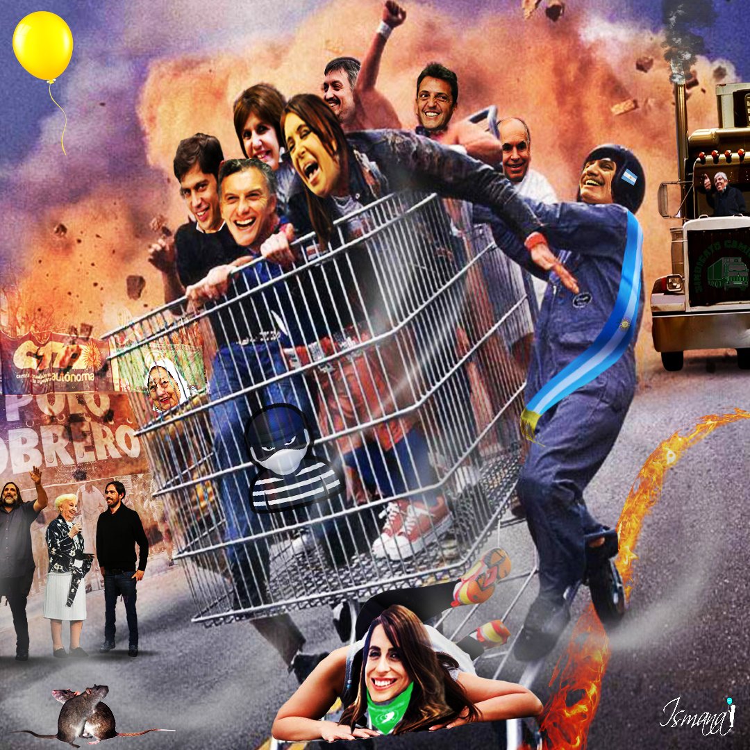 MemeriaOk's tweet photo. @infocielo @JulioBarbaro Política Argentina 🇦🇷
"DETONAR y CORRER" 
Fuente en Instagram 📸: 
@IsmanaArt
#LosJackassArg
#PaisAlExtremo
#IsmanaArt https://t.co/8CziHBkPAk