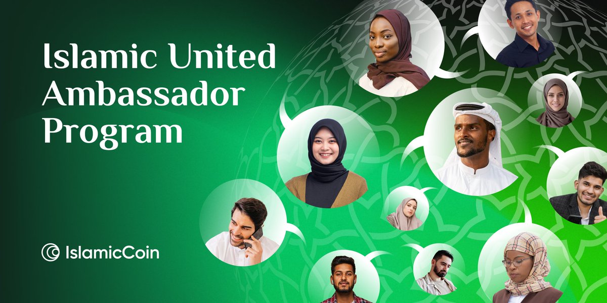 ⚡️ Our #IslamicUnited Ambassador Program is now relaunched! 

Become an #IslamicUnited Ambassador and get the opportunity to be part of the entire #IslamicCoin ecosystem and receive excellent bonuses.

🌙 Apply for an amazing journey with us ➡️ discord.gg/islamic-coin