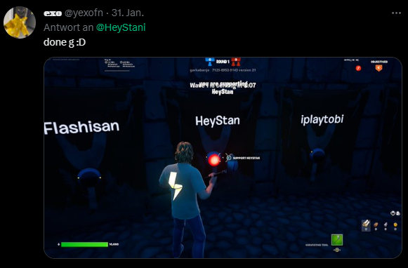 HeyStani's tweet photo. Thanks for everyone for supporting and grinding the map for the Gigachad Spray! Love you ❤

Just a reminder i see that many just "vote" on the map but don't know that they have to get points by surviving waves. Only if you get some points you will be able to get the Spray! https://t.co/opsqrpJ8Gp