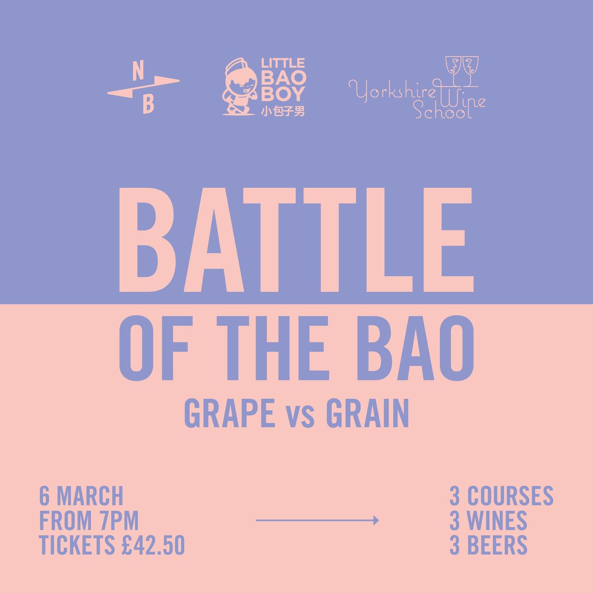 After this Monday’s @YorkshireWS victory at the Veganuary Battle of the Bao, we’ve thrown down the gauntlet once again, challenging them to a rematch on March 6th 🍺🍷🥟 Grab your tickets from the link in our bio and help decide the champion! (Pls vote for beer so we win)