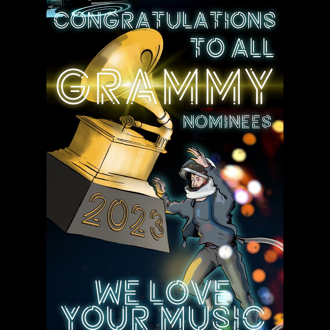 SyncReport's tweet image. It’s almost time for #GRAMMYs Sunday! Watch LIVE on Feb. 5th at 5pm PT / 8pm ET on @CBS and @ParamountPlus and join the @RecordingAcad in celebrating music’s brightest talents.

Congratulations to ALL Grammy nominees from The Sync Report team.