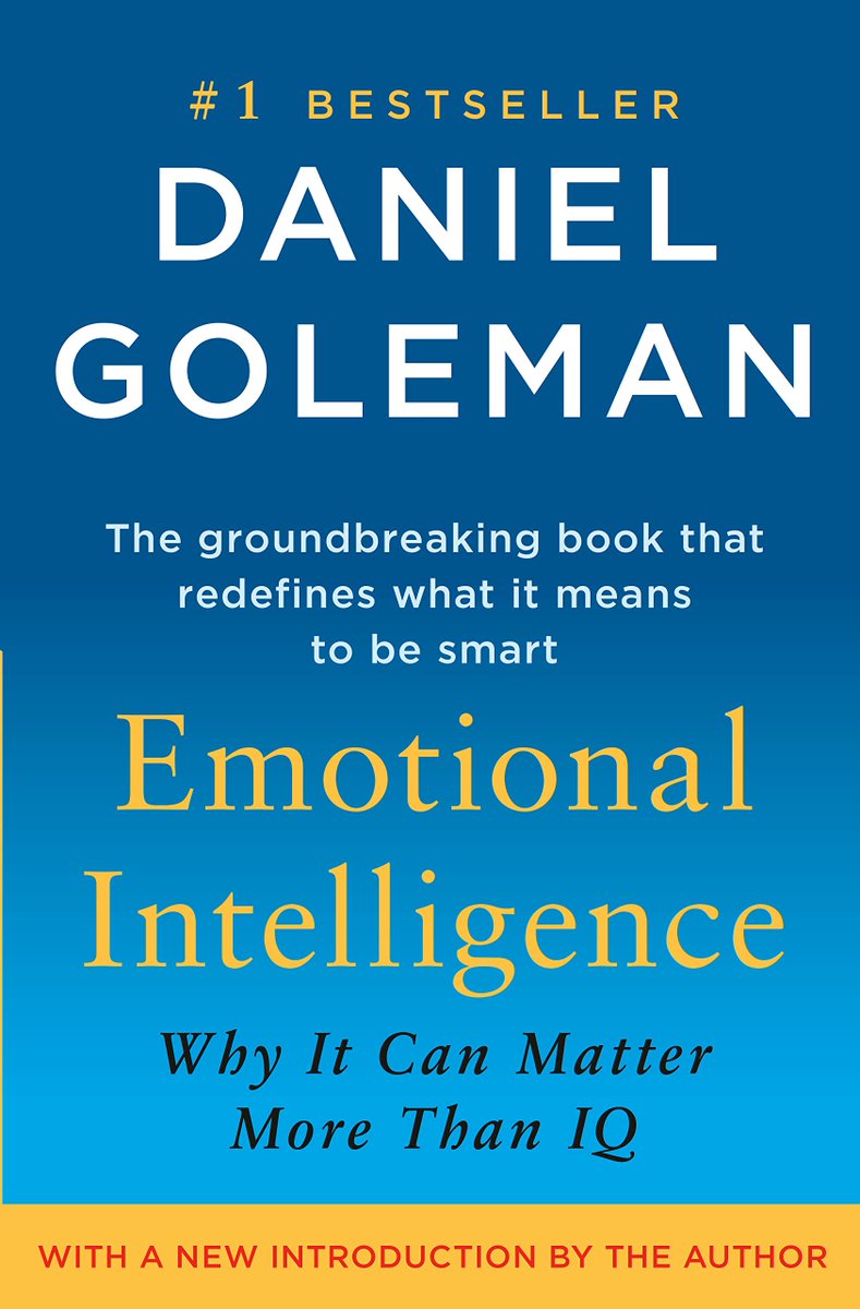 Emotional Intelligence:
Why It Can Matter More Than IQ.  

Get your copy =>> onlineharbour.com/leadership-boo…

#leadership #management #books #leaders #emotionalintelligence #iq #eq #transformation #bestseller #change #skills #culture #world #knowledge #work #business #mindset #success