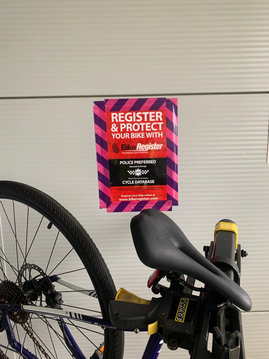 PSOSLanarkshire's tweet image. Come along to @SLCek today before 2pm to have your bike marked for free with a @bikeregister kit! #BikeRegister #BikeMarking #KeepingBikesSafe