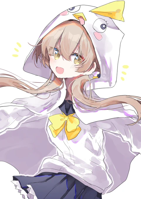 最近描いたツインテキャラ、ヒフミしかおらん、、、、 