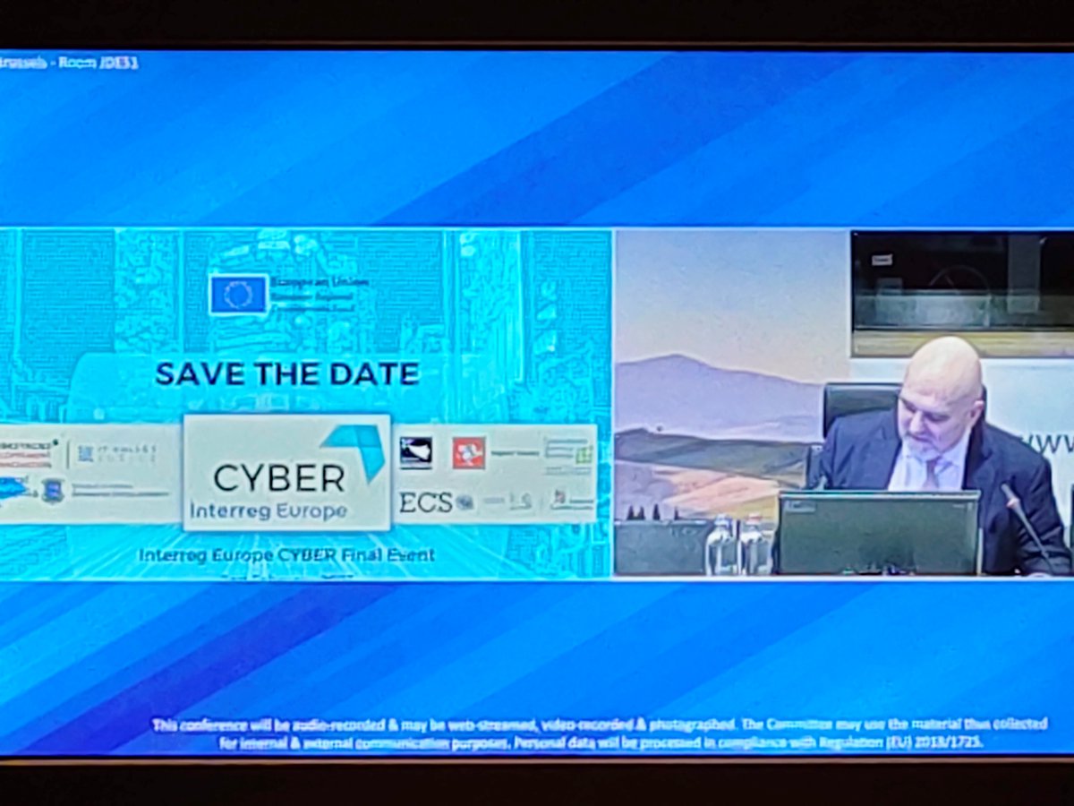 empresasjcyl's tweet photo. Hoy contamos, en Bruselas, las necesidades de las pymes y los instrumentos regionales de apoyo, en materia de ciberseguridad, en el evento final del proyecto @CyberEurope 
¡5 años de trabajo en equipo! ➡️ Resultados y nuevas oportunidades  💪
#ICECYL apoya la #Ciberseguridad 🔒 https://t.co/CFsk3GyMck