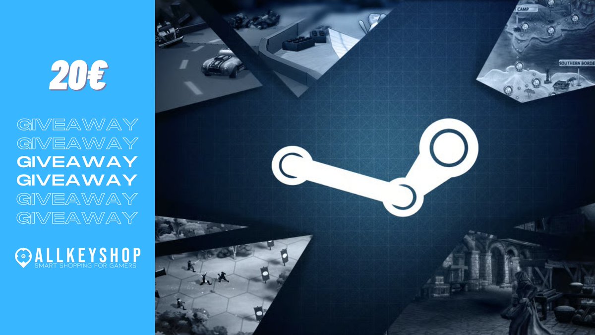 allkeyshop's tweet image. GIVEAWAY 🎁

We're giving away a 20€ Steam GiftCard!

• Follow @allkeyshop
• RT &amp;amp; Like this tweet
Ends on : 08.02.22 

Install our Google / Firefox / Opera Extension for extra chances to win!
👉 allkeyshop.com/blog/allkeysho…
