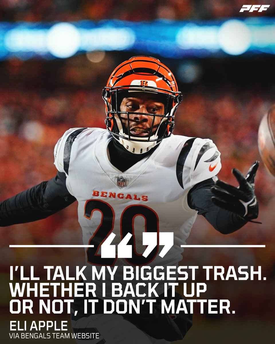 Eli Apple will always talk trash