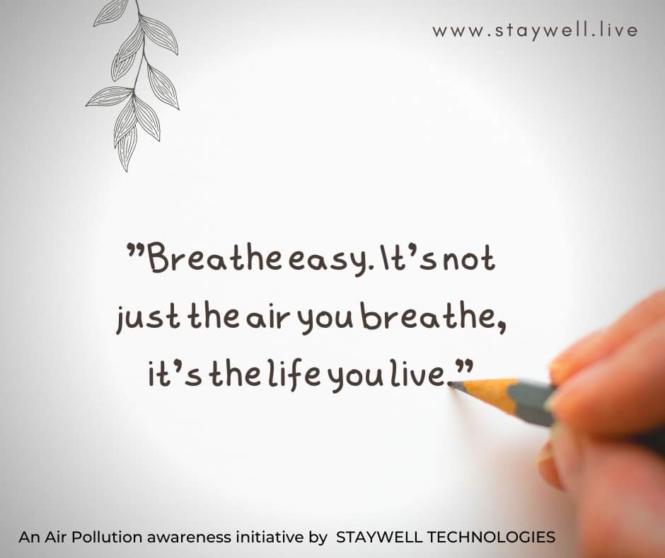 #AirPollution
#staywell 
#AirYouCanWear