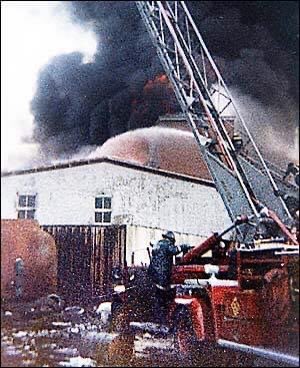 ChesterCityFire's tweet photo. 1.) 45 years ago today, more than 200 firefighters, police and paramedics answered the call when a fire erupted under the Commodore Barry Bridge on today’s date in 1978. One of the worst illegal chemical dump fires in our nation’s history resulted in over 50 members of https://t.co/HJAQJ3VSip