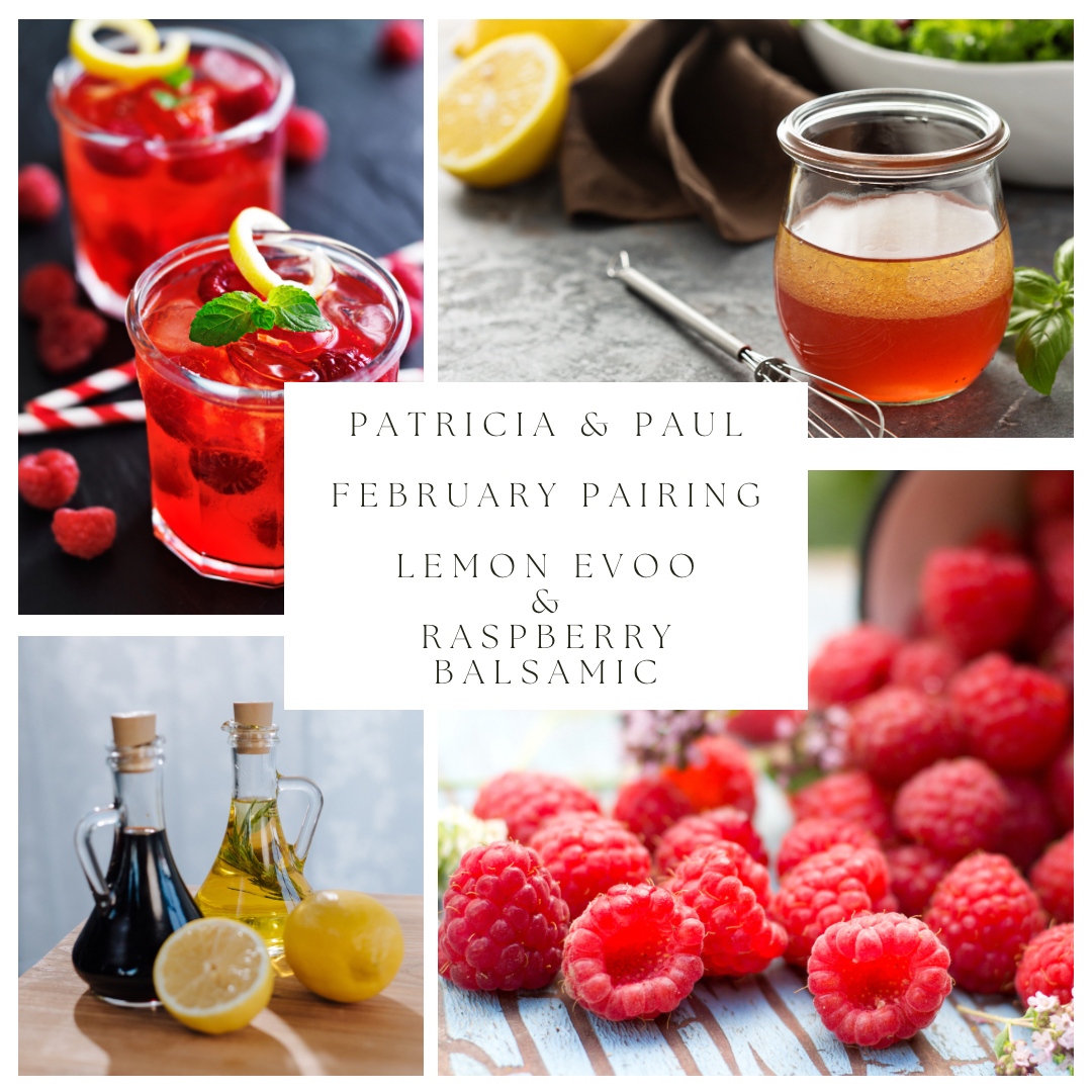 pandpEVOO's tweet photo. February’s Pairing combines two of our most popular EVOOs and Balsamics for good reason they are so versatile and so yummy.
 
Eureka Lemon EVOO &amp; Raspberry Balsamic

Purchase both flavors together in any size and receive 15% off the paring all month long! No code needed. https://t.co/3LLF5EtY7A