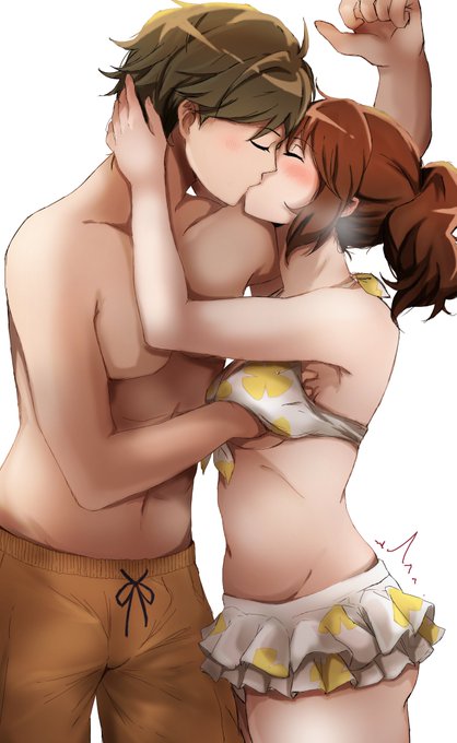 skebリクエストより久美子と秀一を描きました、高画質や差分はFANBOXに投稿してますhttps://t.co/ltgBDK1yHW 