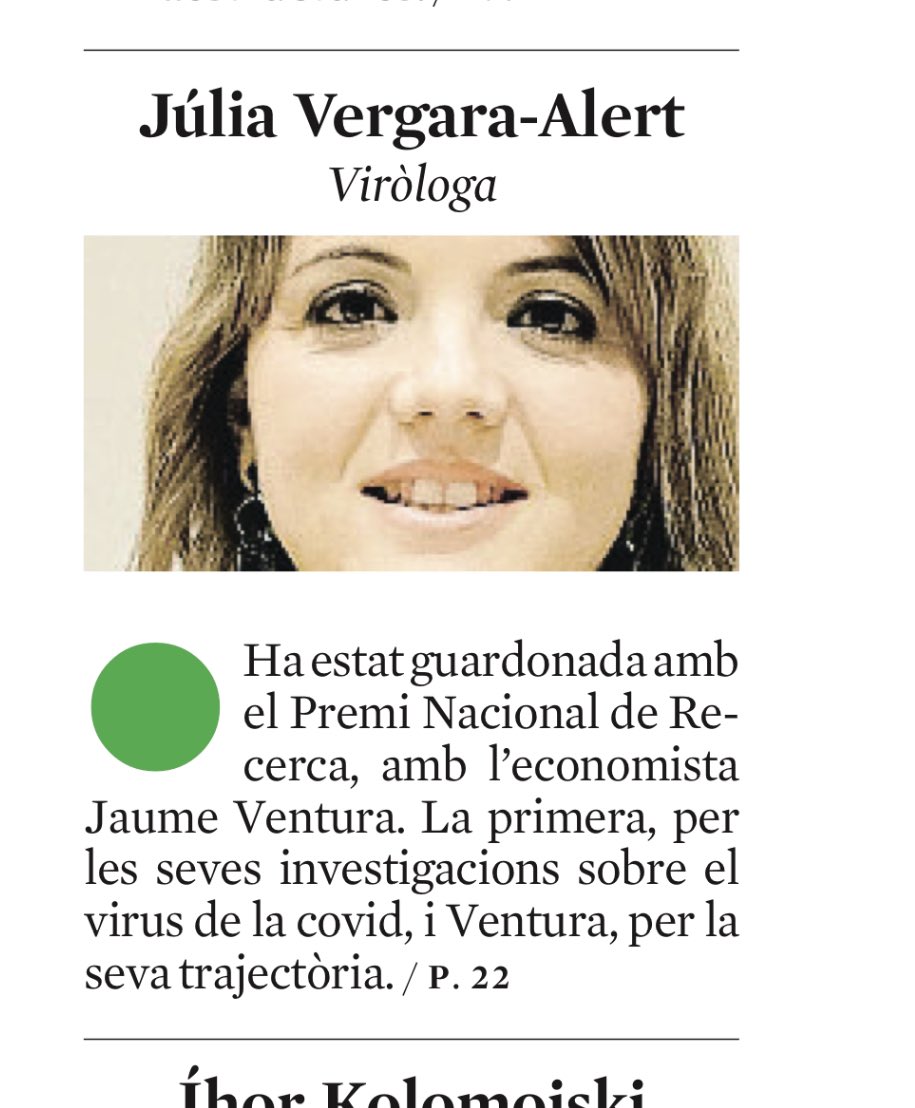 Talent olesà al semàfor verd de <a href="/LaVanguardia/">La Vanguardia</a> 
Bravo @vergaralert 🙌🏻🙌🏻
<a href="/SomdOlesa/">Som d'Olesa!</a> <a href="/AjuntamentOlesa/">Ajuntament d'Olesa</a>